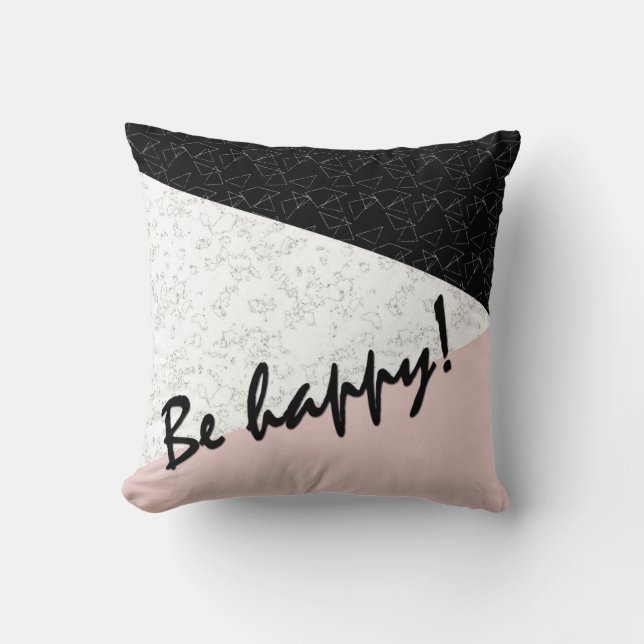 Be happy! cushion (Front)