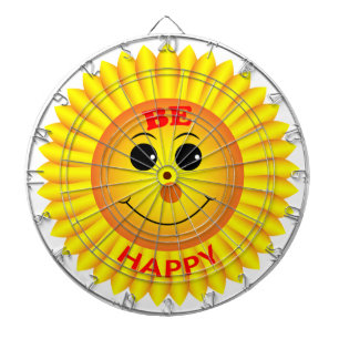 Be Happy Dartboard