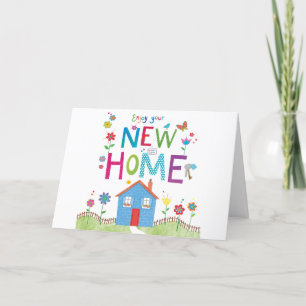 BE HAPPY IN YOUR ***NEW HOME**** CARD