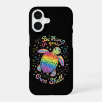 Be Happy In Your Own Shell Rainbow Turtle Autism