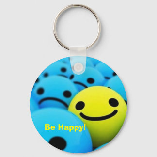 Be Happy! Key Ring