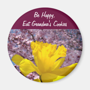 Be Happy magnets Eat Grandma's Cookies gifts
