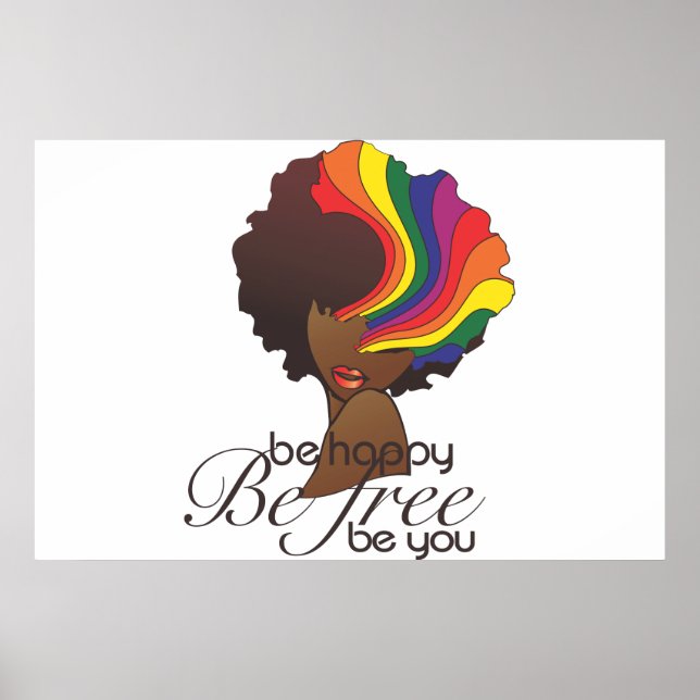 Be Happy Poster (Front)