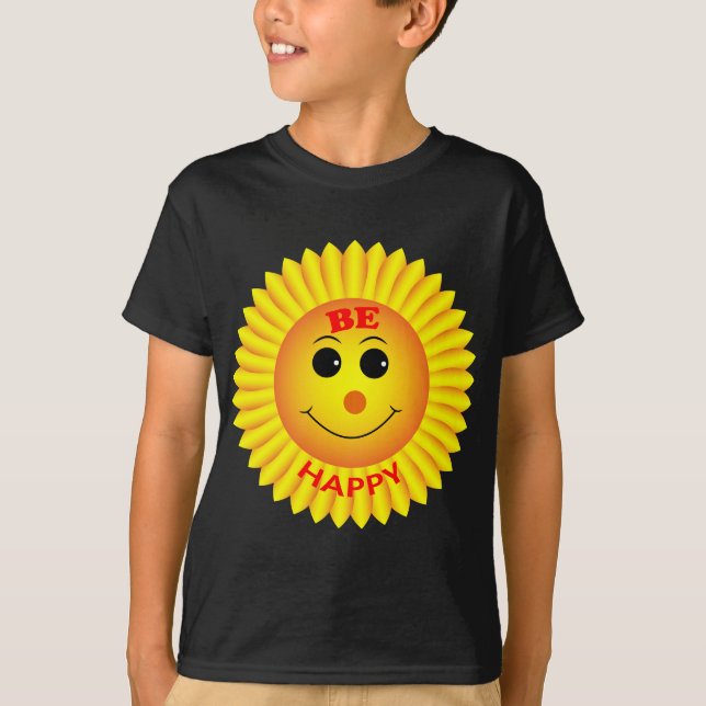 Be Happy T-Shirt (Front)