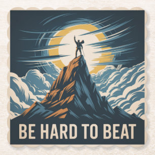 Be Hard To Beat Paper Coaster