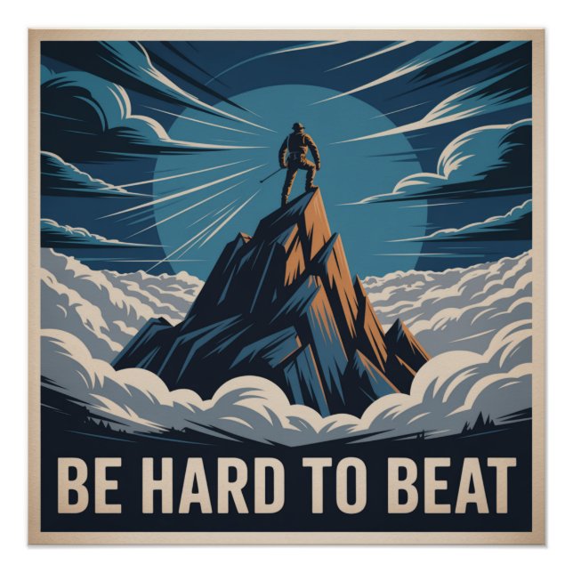 Be Hard To Beat Poster (Front)