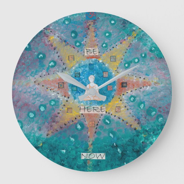 Be Here Now Clock (Front)