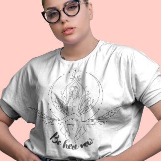 Be Here Now Ram Dass Mindfulness Quote Design T-Shirt