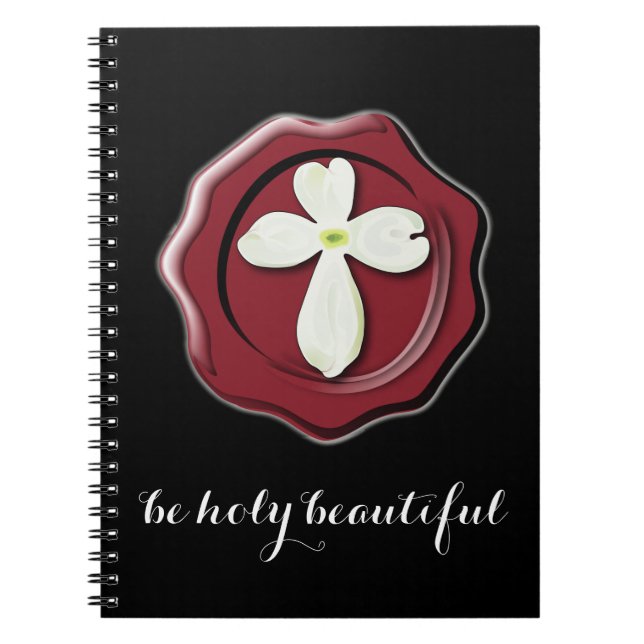 "Be Holy Beautiful" Spiral Journal (Front)