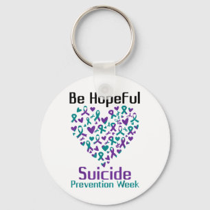 Be Hopeful Suicide Prevention Awareness Week 2022 Key Ring