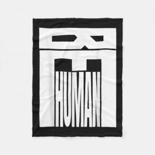 Be Human Shirt _ Equality & Kindness S _ Aware Fleece Blanket