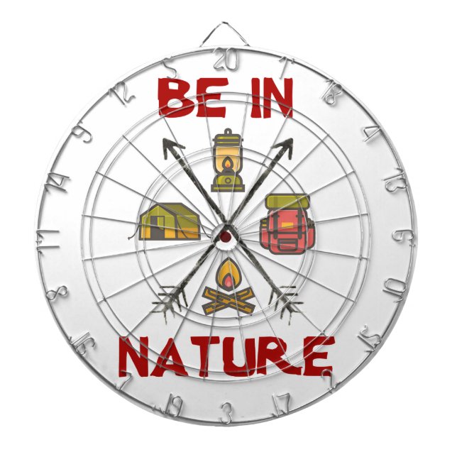 Be In Nature Dartboard (Front)