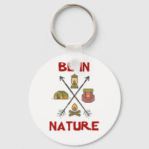 Be In Nature Key Ring