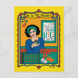 Be in the Present_B_ Postcard