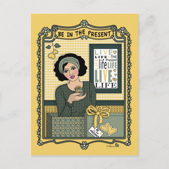 Be in the Present_C_ Postcard (Front)