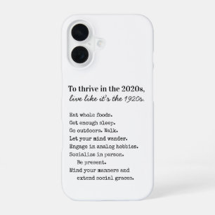 Be Intentional Thrive in 2026 iPhone 16 Case