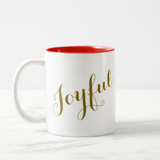Be Joyful Elegant Design Coffee Mug