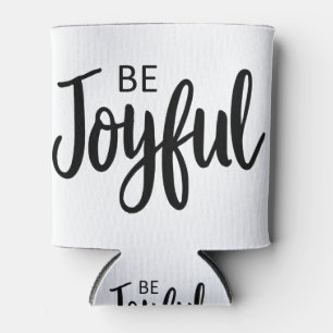 Be Joyful Gospel Graphics Aesthetic Christian Can Cooler
