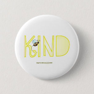 Be Kind - A Positive Word 6 Cm Round Badge