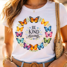 Be Kind Always Butterfly Wreath Inspirational 