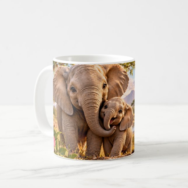 Be Kind Always Elephant Mug (Front Left)
