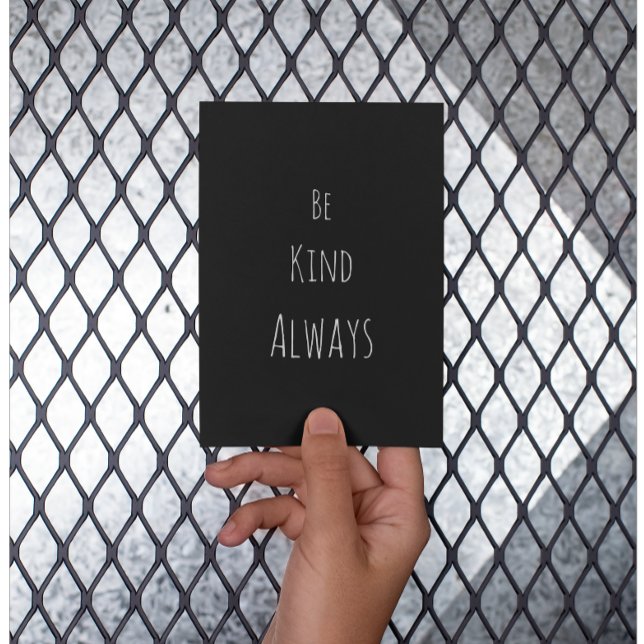 Be Kind Always Postcard (Creator Uploaded)