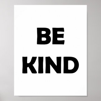 Be Kind and Shine | Motivational Words Poster