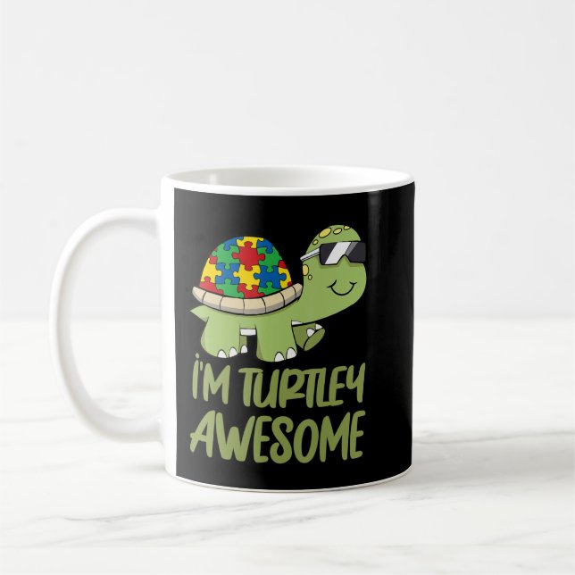 Be kind and support those who have autism by this  coffee mug (Left)