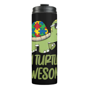 Be kind and support those who have autism by this thermal tumbler