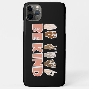 Be Kind ASL American Sign Language iPhone 11 Pro Max Case