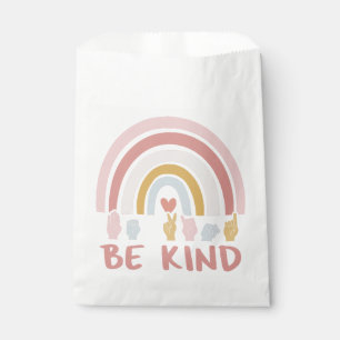 Be Kind ASL III - American Sign Language Favour Bag