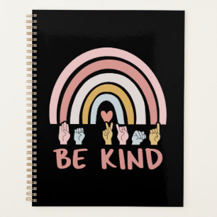 Be Kind ASL III - American Sign Language Planner