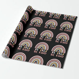 Be Kind ASL III - American Sign Language Wrapping Paper