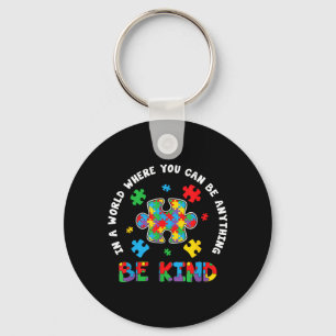Be Kind Au Mum Au Dad Women Au Awareness Key Ring