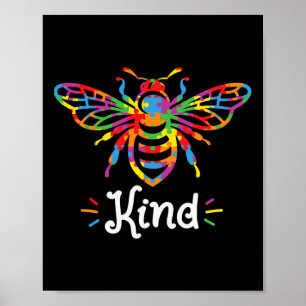 Be Kind Autism Awareness Autism Bee Kind Poster