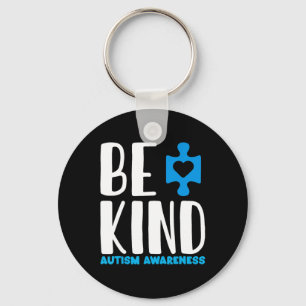Be Kind Autism Awareness Key Ring