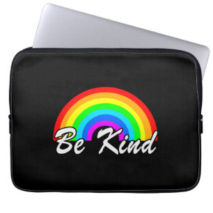 Be Kind Autism Awareness Rainbow Choose Kindness C Laptop Sleeve