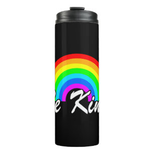 Be Kind Autism Awareness Rainbow Choose Kindness C Thermal Tumbler