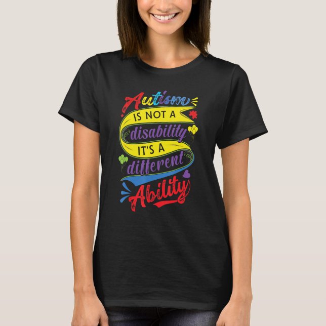 Be Kind Autism Awareness Rainbow Trendy Men Women  T-Shirt (Front)