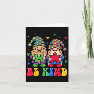 Be Kind Autism Day Card