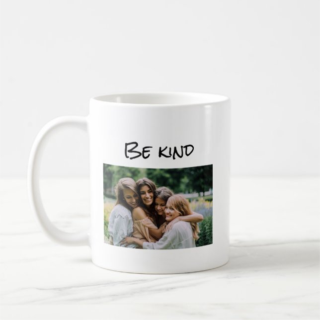 Be kind Awesome thinks Happens when you smile Coffee Mug (Left)
