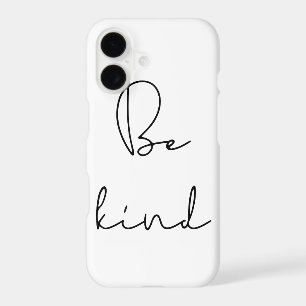 Be kind black font