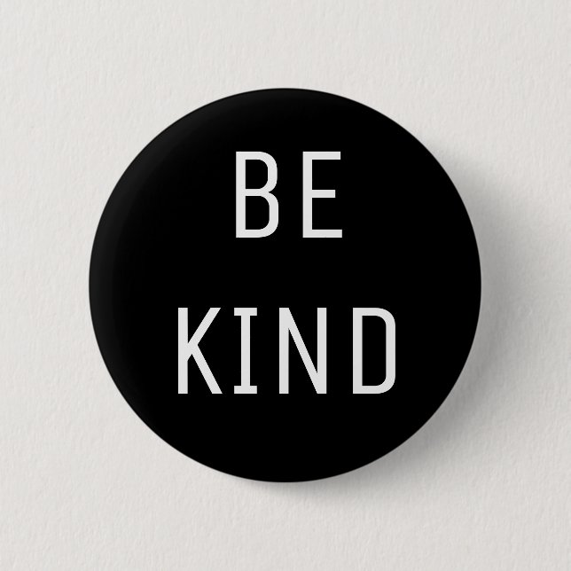 Be Kind Button (Front)