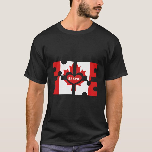 Be Kind Canada T-Shirt (Front)