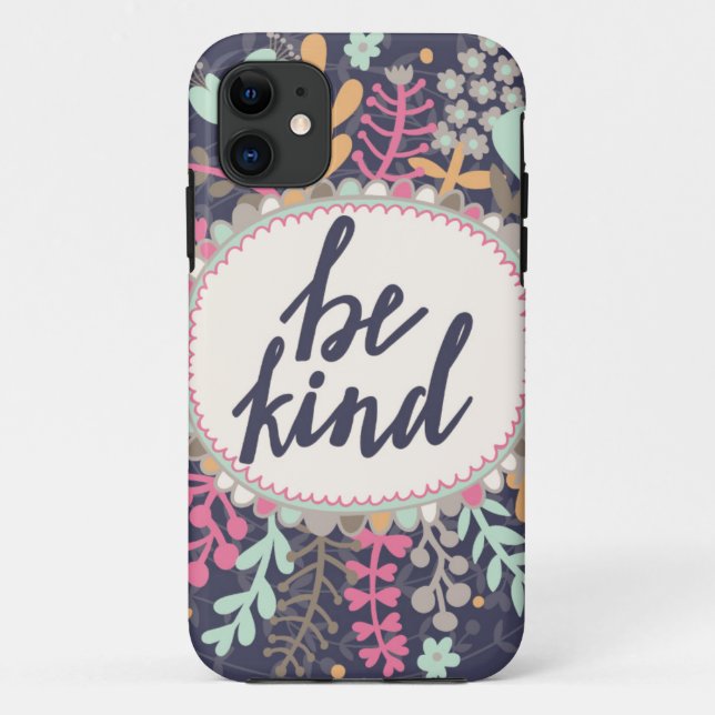 Be Kind Case-Mate iPhone Case (Back)