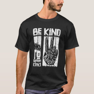 Be Kind Choose Kindness Anti Bullying Peace Orange T-Shirt