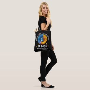 Be Kind Down Syndrome Awareness Tote Bag