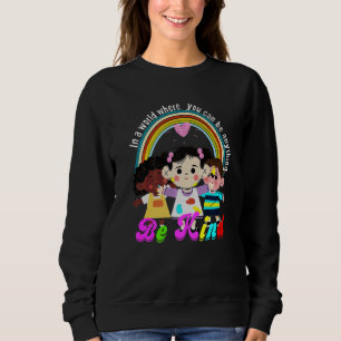 Be Kind Embrace Neurodiversity Heart U2013 Adhd As Sweatshirt