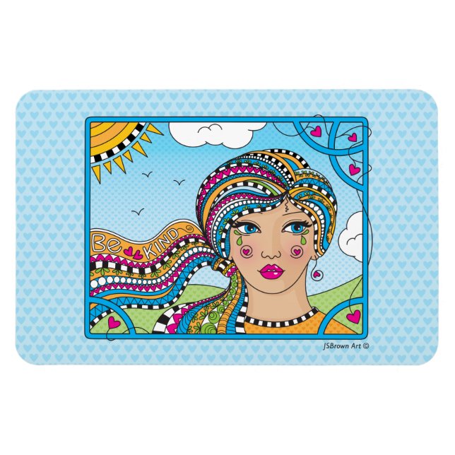 Be Kind_Flexible Magnet 6" x 4" (Horizontal)
