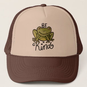Be Kind Frog Trucker Hat